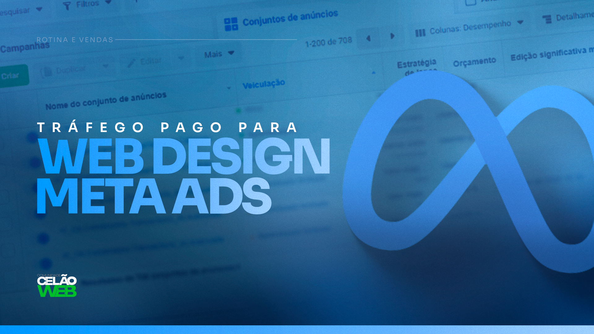 Capa Módulo Tráfego Pago no Meta Ads